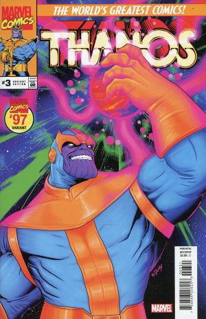 Thanos Vol 4 #3 Cover B Variant Doaly Marvel 97 Cover