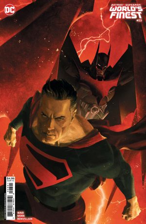 Batman/Superman Worlds Finest #23 Cover B Variant Sebastian Fiumara Card Stock Cover
