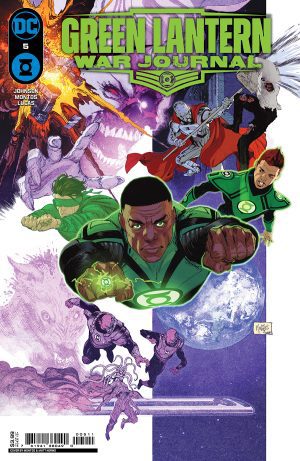 Green Lantern War Journal #5 Cover A Regular Montos Cover