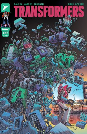 Transformers Vol 5 #5 Cover B Variant James Stokoe Cover