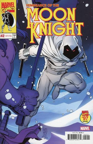 Vengeance Of The Moon Knight Vol 2 #2 Cover B Variant Giuseppe Camuncoli Marvel 97 Cover