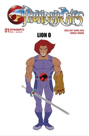 Thundercats Vol 3 #1 Cover P Incentive Drew Moss Lion-O Character Design Variant Cover