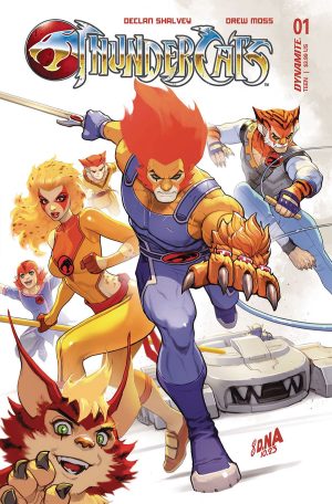Thundercats Vol 3 #1 Cover G Variant David Nakayama Foil Cover