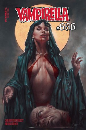 Vampirella Vol 8 #666 Cover E Variant Lucio Parrillo Foil Cover