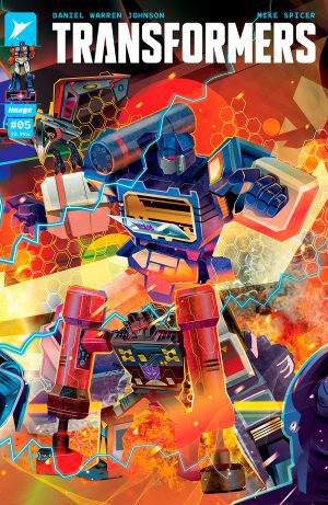 Transformers Vol 5 #5 Cover C Incentive Orlando Arocena Connecting Variant Cover