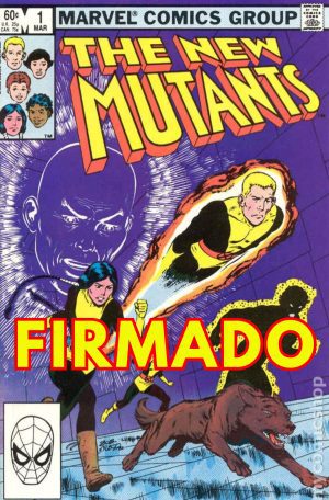 The New Mutants (1983 1st Series) #1 Cover A Regular Bob McLeod Cover Signed by Bob McLeod