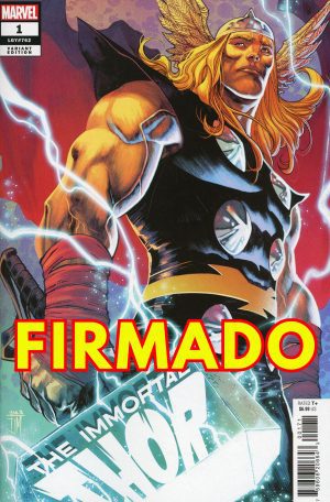 The Immortal Thor #1 Cover E Variant Francis Manapul Cover Signed by Francis Manapul