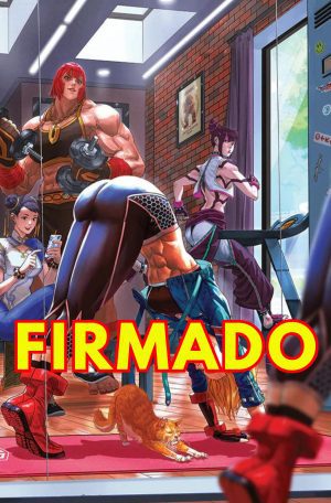 Street Fighter Evolution #1 Carnivore Comics Santa Fung Megacon Orlando Exclusive Virgin Cover Signed by Santa Fung