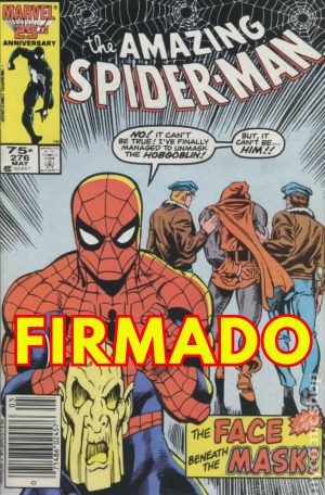 Amazing Spider-Man #276 Cover A Regular Tom Morgan & Joe Rubinstein Cover Signed by Joe Rubinstein