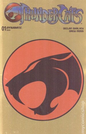 Thundercats Vol 3 #1 Cover I Variant Thundercats Symbol Gold Foil Cover