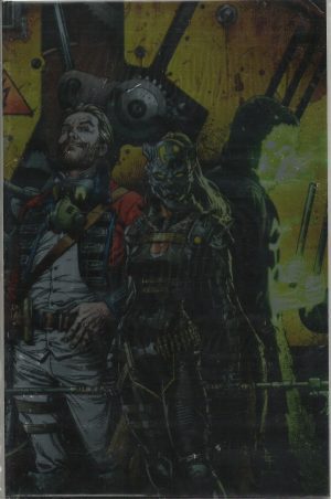 GHOST MACHINE #1 MEGACON LIMITED EDITION GARY FRANK METAL COVER