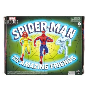 Marvel Legends Spider-Man and his Amazing Friends - Marvel's Firestar & Ms. Lion & Spider-Man & Iceman
