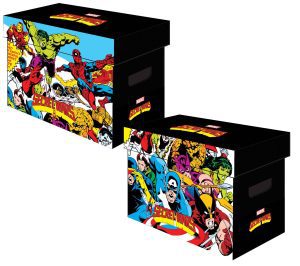 Caja para comics Marvel Graphic Marvel Super-Heroes Secret Wars Short Comic Storage Box
