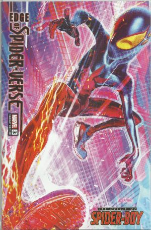 EDGE OF SPIDER-VERSE #3 MEGACON EXCLUSIVE TRADE COVER