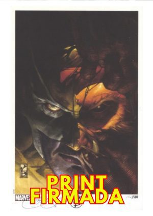 Orlando Megacon 2024 Wolverine Limited Print Signed by Simone Bianchi