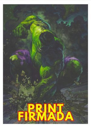 Orlando Megacon 2024 The Incredible Hulk Limited Print Signed by Simone Bianchi
