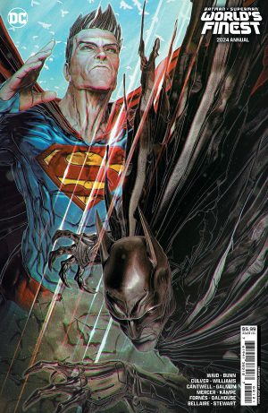 Batman Superman Worlds Finest 2024 Annual #1 (One Shot) Cover B Variant John Giang Card Stock Cover