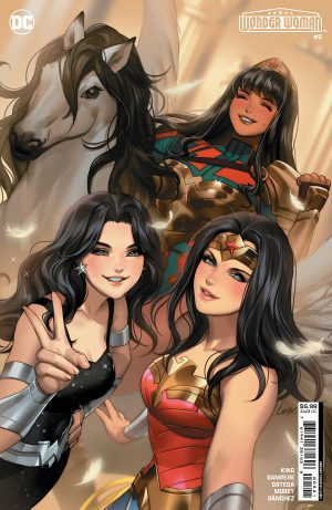 Wonder Woman Vol 6 #5 Cover B Variant Lesley Leirix Li Card Stock Cover