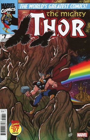The Immortal Thor #7 Cover B Variant David Baldeon Marvel 97 Cover