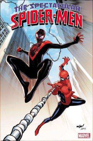 Spectacular Spider-Men #1 Cover E Variant David Marquez Foil Cover