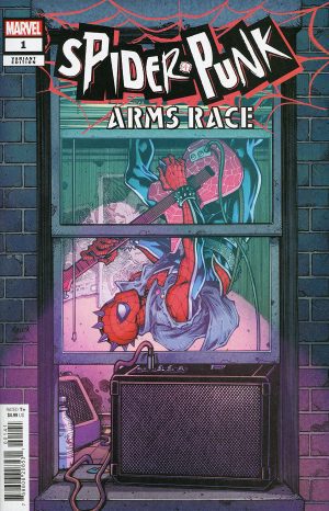 Spider-Punk Arms Race #1 Cover C Variant Todd Nauck Windowshades Cover