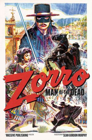Zorro Man Of The Dead #2 Cover C Variant Tommy Lee Edwards Movie Homage Cover
