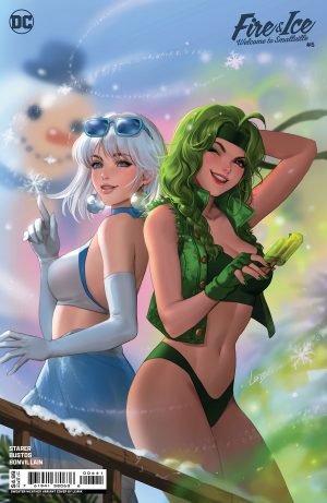 Fire & Ice Welcome To Smallville #6 Cover D Variant Lesley Leirix Li Sweater Weather Card Stock Cover