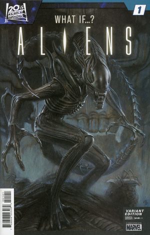 Aliens What If #1 Cover D Variant Adi Granov Cover