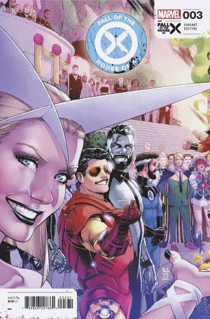 Fall Of The House Of X #3 Cover B Variant Paulo Siqueira Connecting Cover