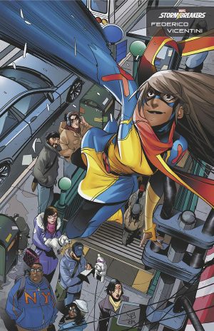 Ms Marvel Mutant Menace #1 Cover C Variant Federico Vicentini Stormbreakers Cover