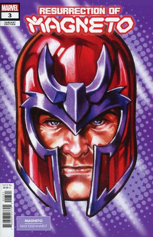 Resurrection Of Magneto #3 Cover C Variant Mark Brooks Headshot Cover