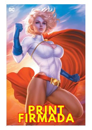 Orlando Megacon 2024 Power Girl Print Signed by Ariel Diaz