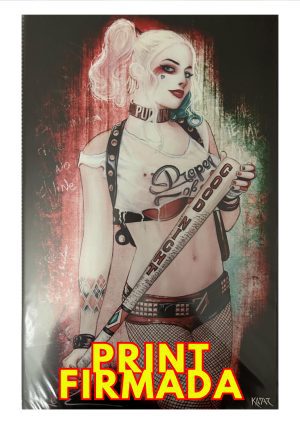 Orlando Megacon 2024 Harley Quinn Print Signed by Frank A. Kadar