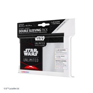 Star Wars Unlimited Art Sleeves Double Space Red - Fundas para cartas