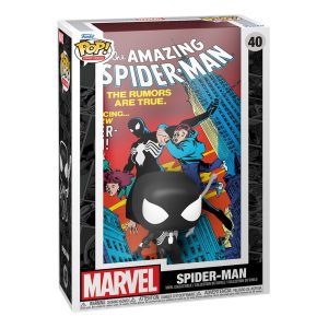 Funko Pop Marvel Comic Cover Amazing Spider-Man #252 - Spider-Man Bobble Head