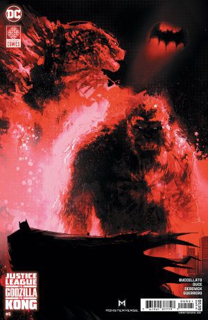 Justice League Vs Godzilla Vs Kong #5 Cover B Variant Jock Card Stock Cover