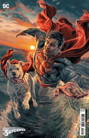 Superman Vol 7 #11 Cover B Variant Lee Bermejo Card Stock Cover
