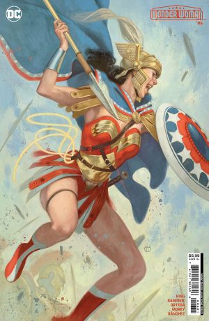 Wonder Woman Vol 6 #6 Cover C Variant Julian Totino Tedesco Card Stock Cover