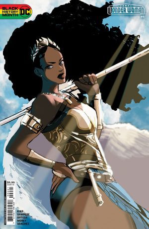 Wonder Woman Vol 6 #6 Cover D Variant Nikolas Draper-Ivey Black History Month Card Stock Cover