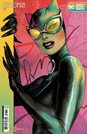 Catwoman Vol 5 #63 Cover D Variant Sozomaika Womens History Month Card Stock Cover