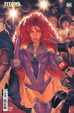 Titans Vol 4 #9 Cover B Variant Joshua Sway Swaby Card Stock Cover