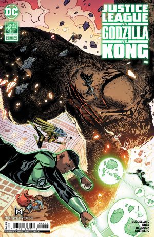 Justice League Vs Godzilla Vs Kong #6 Cover A Regular Drew Johnson Cover