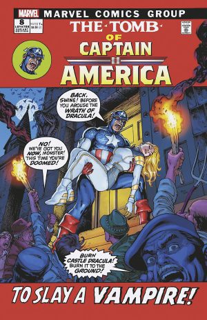 Captain America Vol 10 #8 Cover C Variant David Yardin Vampire Cover