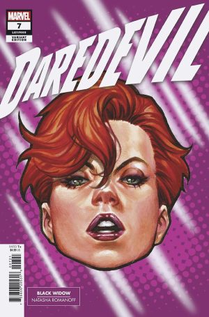 Daredevil Vol 8 #7 Cover B Variant Mark Brooks Headshot Cover