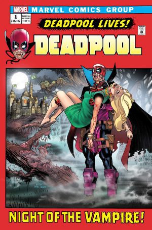 Deadpool Vol 9 #1 Cover C Variant Javier Garrón Vampire Cover