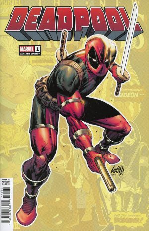 Deadpool Vol 9 #1 Cover G Variant Rob Liefeld Cover