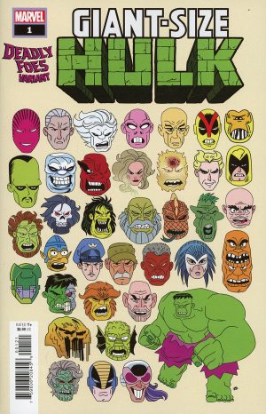 Giant Size Incredible Hulk (2024) #1 (One Shot) Cover B Variant Dave Bardin Deadly Foes Cover