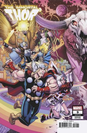 The Immortal Thor #9 Cover B Variant Nick Bradshaw Connecting Cover