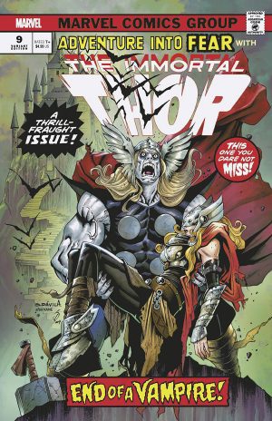 The Immortal Thor #9 Cover C Variant Sergio Dávila Vampire Cover