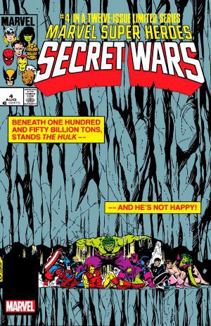 Marvel Super-Heroes Secret Wars #4 Cover B Facsimile Edition Regular Bob Layton Cover
